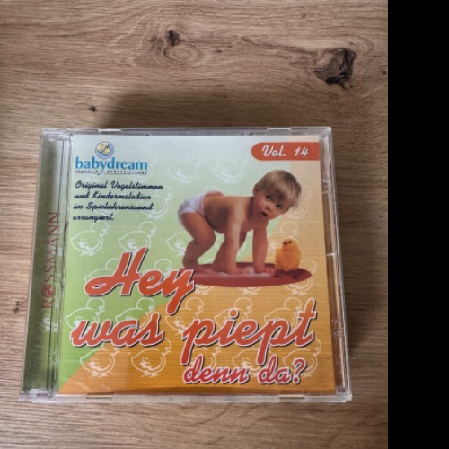 CD Hörspiel  Hey was piept da, zu finden beim Stand 14 am Standort Flohkids Berlin Ost