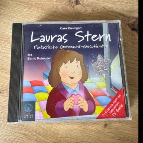 CD Hörspiel Laura Stern geschi, zu finden beim Stand 14 am Standort Flohkids Berlin Ost