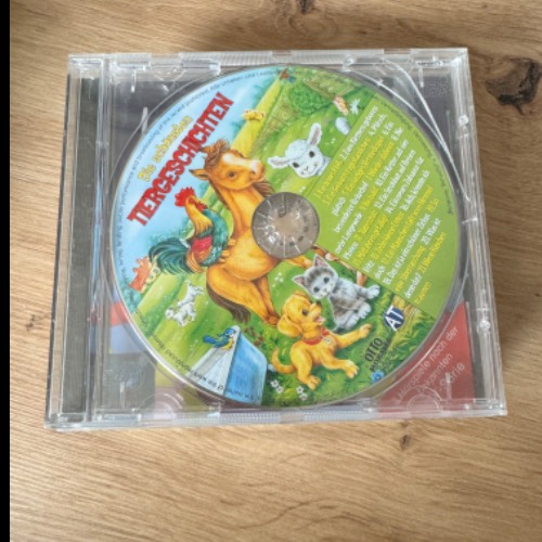 CD Hörspiel Tiergeschichten , zu finden beim Stand 14 am Standort Flohkids Berlin Ost