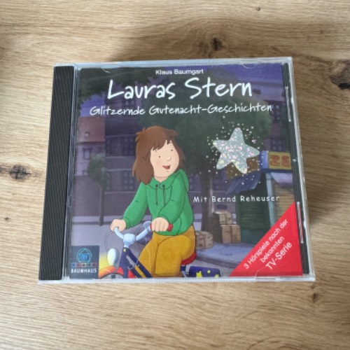 CD Hörspiel Lauras Stern g ges, zu finden beim Stand 14 am Standort Flohkids Berlin Ost