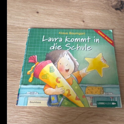 CD Hörspiel Laura Schule , zu finden beim Stand 14 am Standort Flohkids Berlin Ost