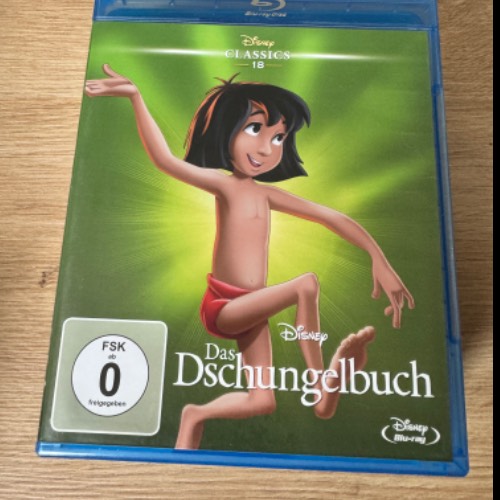 DVD Blu-Ray Dschungelbuch, zu finden beim Stand 14 am Standort Flohkids Berlin Ost