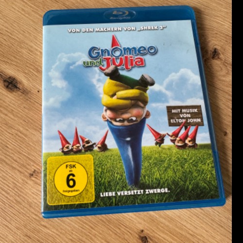 DVD Blu-Ray Gnomeo Julia , zu finden beim Stand 14 am Standort Flohkids Berlin Ost