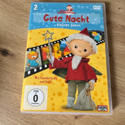 DVD Sandmann Nr. Größe: 2, zu finden beim Stand 14 am Standort Flohkids Berlin Ost