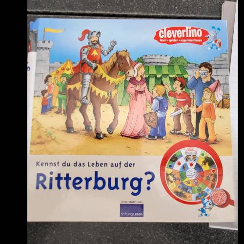 Buch- Leben auf der Ritterburg, zu finden beim Stand 8 am Standort Flohkids Berlin Ost