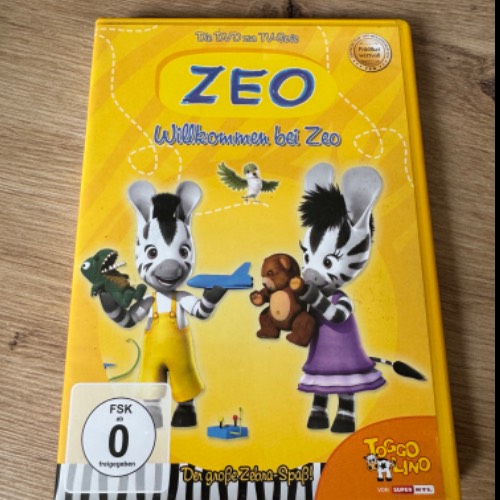 DVD Zeo Zebra , zu finden beim Stand 14 am Standort Flohkids Berlin Ost