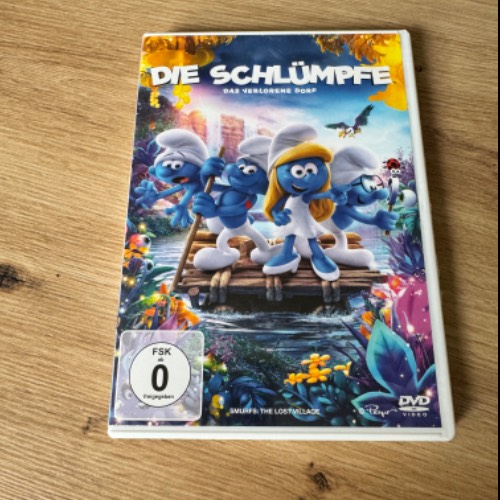 DVD Schlümpfe , zu finden beim Stand 14 am Standort Flohkids Berlin Ost