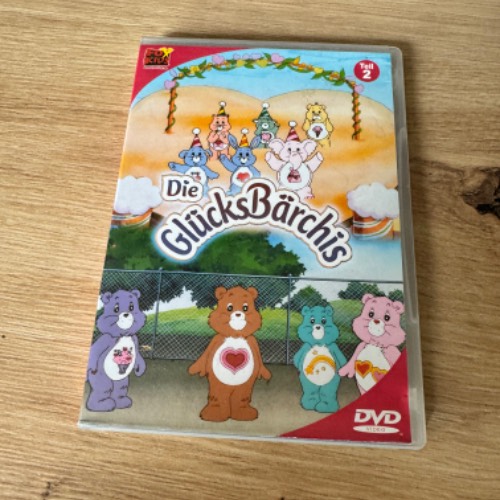 DVD Die glücksbärchis, zu finden beim Stand 14 am Standort Flohkids Berlin Ost