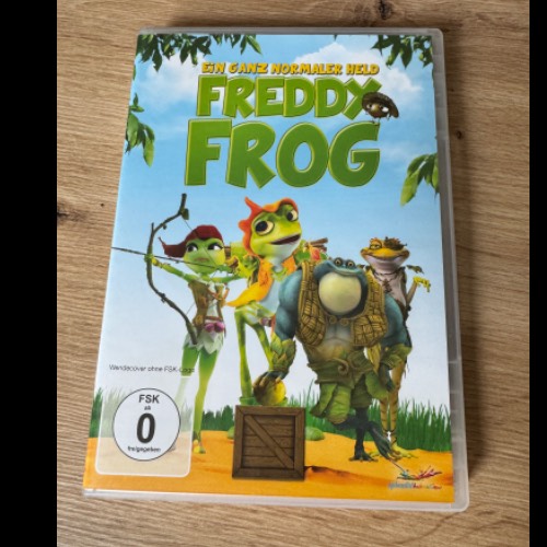 DVD Freddy frog , zu finden beim Stand 14 am Standort Flohkids Berlin Ost