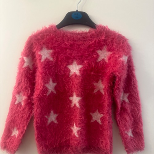 Pulli pink Sterne , zu finden beim Stand 9 am Standort Flohkids Berlin Ost