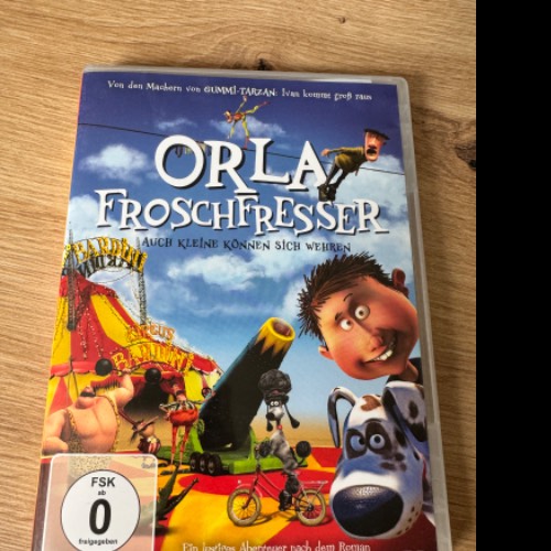 DVD Orla froschfresser , zu finden beim Stand 14 am Standort Flohkids Berlin Ost