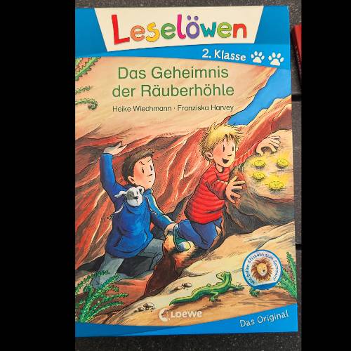 Leselöwe Geh. d. Räuberhöhle, zu finden beim Stand 8 am Standort Flohkids Berlin Ost