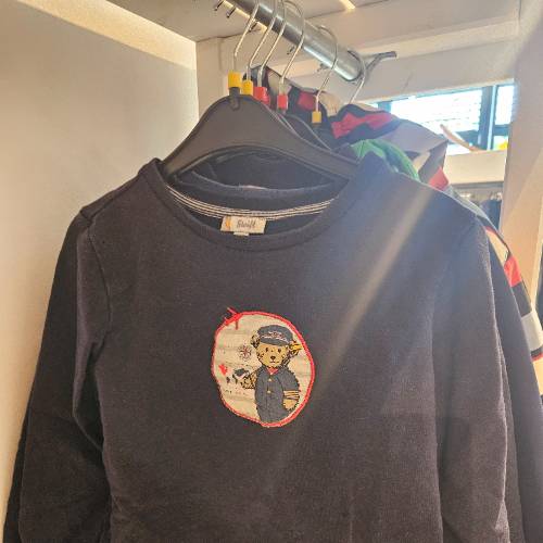 Steiff Sweatshirt  Größe: 116, zu finden beim Stand 204 am Standort Flohkids Berlin Ost