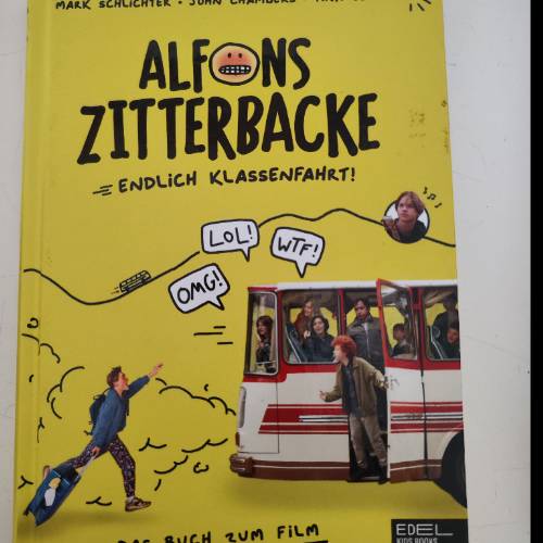 Buch Alfons Zitterbacke, zu finden beim Stand 72 am Standort Flohkids Berlin Ost