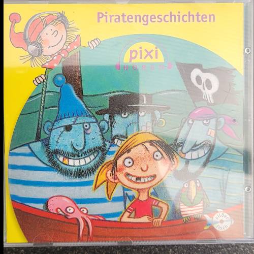 CD Pixi Piratengeschichten, zu finden beim Stand 8 am Standort Flohkids Berlin Ost