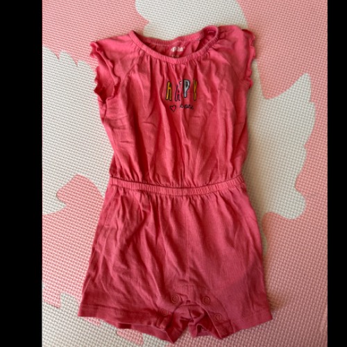 Jumpsuit pink, Lupilu, Größe: 62/68, zu finden beim Stand 213 am Standort Flohkids Berlin Ost