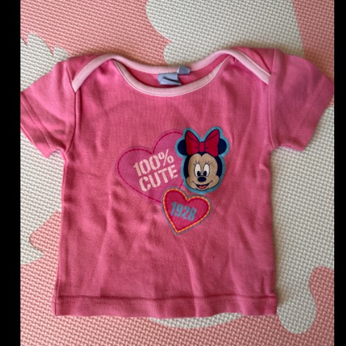 T-Shirt Disney pink, Größe: 62/68, zu finden beim Stand 213 am Standort Flohkids Berlin Ost