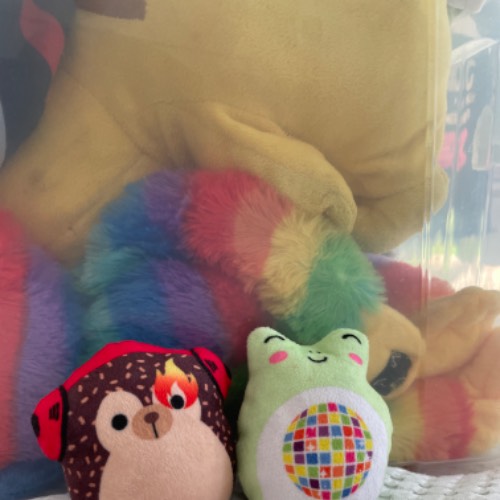 2 McDonald’s Kuscheltiere, zu finden beim Stand 54 am Standort Flohkids Berlin Ost