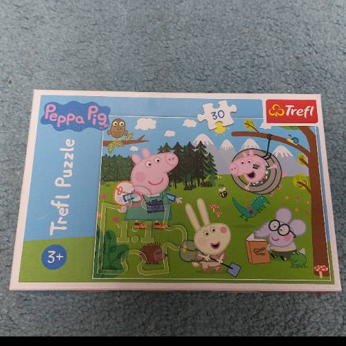 Peppa Pig Puzzle, zu finden beim Stand 15 am Standort Flohkids Berlin Ost