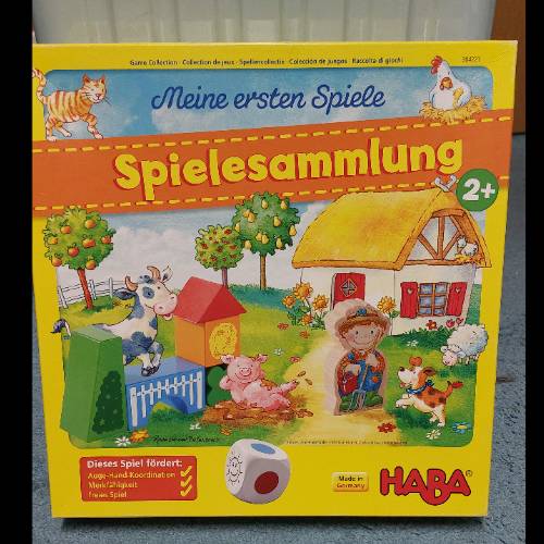 Meine erste Spielesammlung, zu finden beim Stand 15 am Standort Flohkids Berlin Ost