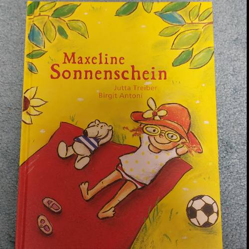 Buch Maxline Sonnenschein, zu finden beim Stand 15 am Standort Flohkids Berlin Ost