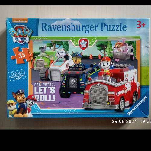 Ravensburger Puzzle PAW Patrol, zu finden beim Stand 142 am Standort Flohkids Berlin Ost