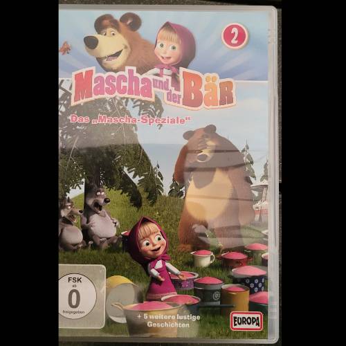 DVD Mascha u. der Bär Speziale, zu finden beim Stand 8 am Standort Flohkids Berlin Ost